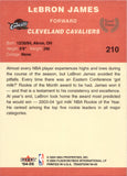 2004-05 LeBron James Fleer Tradition AWARD WINNER #210 Cleveland Cavaliers