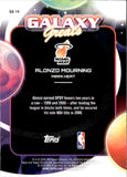 2025-26 Alonzo Mourning Topps Cosmic Chrome GALAXY GREATS BLUE PULSAR REFRACTOR 54/99 #GG-14 Miami Heat