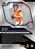 2024 Bo Nix Panini Prizm ORANGE LAZER PRIZM ROOKIE RC #309 Denver Broncos