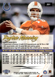 1998 Peyton Manning Fleer Ultra ROOKIE RC #201 Indianapolis Colts 1