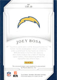 2018 Joey Bosa Panini National Treasures CENTURY MATERIALS 11/49 PATCH #CM-JB Los Angeles Chargers