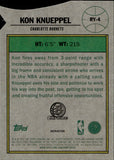 2025-26 Kon Knueppel Bowman CHROME ROOKIE OF THE YEAR FAVORITE RC #RY-4 Charlotte Hornets
