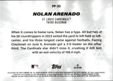 2024 Nolan Arenado Topps PLATINUM PERFORMERS #PP-20 St. Louis Cardinals