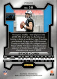 2023 Bryce Young Panini Prizm SILVER PRIZM ROOKIE RC #311 Carolina Panthers