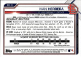 2021 Ivan Herrera Bowman Draft CHROME SUPERFRACTOR ROOKIE 1/1 ONE OF ONE RC #BDC-94 St. Louis Cardinals