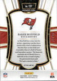 2025 Baker Mayfield Panini Select PREMIER LEVEL BLUE DISCO PRIZM 12/25 #137 Tampa Bay Buccaneers