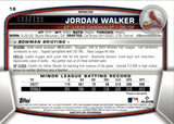 2023 Jordan Walker Bowman Chrome ROOKIE REFRACTOR 22/499 RC #18 St. Louis Cardinals