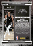 2024-25 Victor Wembanyama Panini Mosaic JAM MASTERS SILVER PRIZM #4 San Antonio Spurs