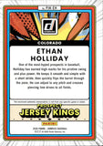 2026 Ethan Holliday Panini Donruss PROSPECT JERSEY KINGS ORANGE ICE #PJK-EH Colorado Rockies 2