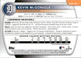 2025 Kevin McGonigle Bowman Chrome Prospects 1ST BOWMAN MOJO REFRACTOR #BCP-79 Detroit Tigers