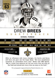 2012 Drew Brees Panini Absolute SPECTRUM AUTOGRAPH 13/49 AUTO #63 New Orleans Saints