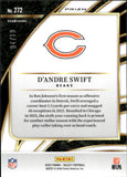 2025 D'Andre Swift Panini Select CLUB LEVEL GOLD DISCO PRIZM 4/10 #272 Chicago Bears