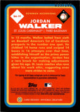 2022 Jordan Walker Bowman Chrome BOWMAN ASCENSIONS AUTOGRAPH 99/100 AUTO #BA-19 St. Louis Cardinals