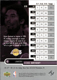 1999-00 Kobe Bryant Upper Deck HoloGrFX #28 Los Angeles Lakers 1