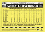 2025 Adley Rutschman Topps 1990 DESIGN GOLD 49/50 #T90-53 Baltimore Orioles