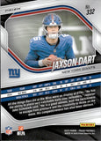 2025 Jaxson Dart Panini Prizm WHITE DISCO PRIZM ROOKIE RC #332 New York Giants