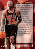 1996-97 Michael Jordan Fleer STACKHOUSE'S ALL-FLEER #4 Chicago Bulls