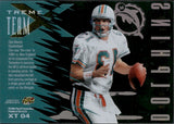 1996 Dan Marino Playoff XTREME TEAM #XT04 Miami Dolphins