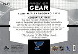2016-17 Vladimir Tarasenko Upper Deck Premier PREMIER GEAR 9/10 JERSEY PATCH #PG-VT St. Louis Blues