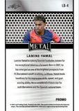 2024 Lamine Yamal Leaf Metal BLUE SHIMMER PROMO #27 FC BARCELONA