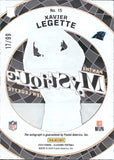 2024 Xavier Legette Panini Illusions MYSTIQUE ROOKIE AUTOGRAPH 17/99 RC AUTO #15 Carolina Panthers