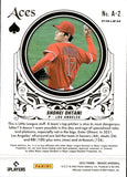 2022 Shohei Ohtani Panini Mosaic ACES GREEN PRIZM #A-2 Los Angeles Angels