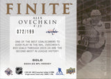 2024-25 Alex Ovechkin Upper Deck SPx FINITE GOLD 72/199 #F-23 Washington Capitals