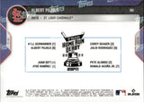 2022 Albert Pujols Topps NOW BLUE 17/49 HOME RUN DERBY PARTICIPANT #561 St. Louis Cardinals
