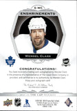 2021-22 Wendel Clark Upper Deck The Cup ENSHRINEMENTS AUTOGRAPH 22/99 AUTO #E-WC Toronto Maple Leafs