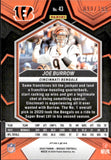 2024 Joe Burrow Panini Mosaic ORANGE PRIZM 90/199 #43 Cincinnati Bengals