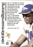 1999 Randy Moss Skybox E-X Century E-XTRAORDINARY #10 Minnesota Vikings