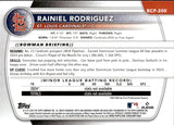 2025 Rainiel Rodriguez Bowman Chrome Prospects 1ST BOWMAN MINI DIAMOND REFRACTOR #BCP-200 St. Louis Cardinals 1
