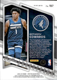 2023-24 Anthony Edwards Panini Spectra SPECTACULAR DEBUT PRIZM #197 Minnesota Timberwolves