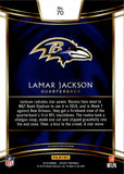 2018 Lamar Jackson Panini Select CONCOURSE ROOKIE RC #70 Baltimore Ravens