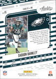 2024 Saquon Barkley Panini Absolute ORANGE MOSAIC 77/299 #85 Philadelphia Eagles