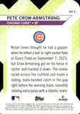 2024 Pete Crow-Armstrong Topps Pristine OH SNAP! ROOKIE RC #OH-3 Chicago Cubs