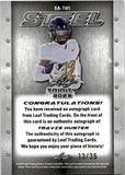 2023 Travis Hunter Leaf Trinity STEEL PURPLE AUTOGRAPH ROOKIE AUTO RC 13/35 #SA-TH1 Jacksonville Jaguars Colorado Buffaloes