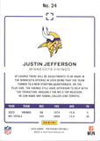 2024 Justin Jefferson Panini Photogenic RED 2/49 #24 Minnesota Vikings
