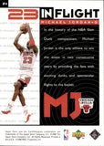 1998-99 Michael Jordan Upper Deck MJ Living Legend IN FLIGHT #IF4 Chicago Bulls 2