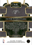 2023-24 Victor Wembanyama Panini Select CONCOURSE BLUE ROOKIE RC #87 San Antonio Spurs 1