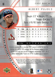 2004 Albert Pujols Upper Deck Diamond Collection PRO SIGS #18 St. Louis Cardinals