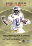 1998 Randy Moss Collector's Edge Odyssey LEADING EDGE ROOKIE RC #17 Minnesota Vikings