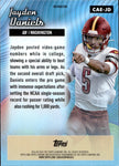 2024 Jayden Daniels Topps Chrome ALL-ETCH REFRACTOR ROOKIE RC #CAE-JD Washington Commanders