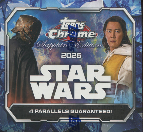 2025 Topps Star Wars Chrome Sapphire Edition, Box