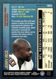1998 Jerry Rice Topps Chrome MEASURE OF GREATNESS REFRACTOR #MG3 San Francisco 49ers