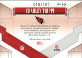 2008 Charley Trippi Donruss Gridiron Gear PERFORMERS AUTOGRAPH 15/100 AUTO #P-10 Arizona Cardinals