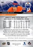 2024-25 Connor McDavid Upper Deck Extended Series ALL-STAR SKILLS VARIATION #667 Edmonton Oilers