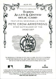 2025 Pete Crow-Armstrong Topps Allen & Ginter RELIC GAME-USED MEMORABILIA JERSEY #AGR-PC Chicago Cubs