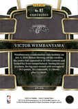 2023-24 Victor Wembanyama Panini Select CONCOURSE BLUE ROOKIE RC #87 San Antonio Spurs 8