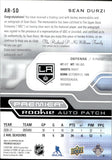 2021-22 Sean Durzi Upper Deck Premier ROOKIE AUTO PATCH 137/249 RC AUTOGRAPH #AR-SD Los Angeles Kings